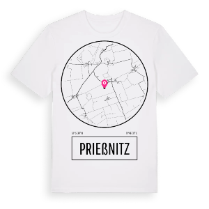 Prießnitz t-shirt – ekologisk bomull t-shirt från Pinshirt