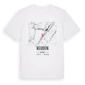 Reuden karta t-shirt – ekologisk bomull t-shirt från Pinshirt