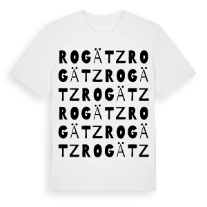 Rogätz ordlek t-shirt – ekologisk bomull t-shirt från Pinshirt