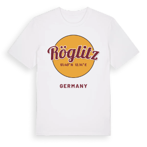 Röglitz cirkel t-shirt – ekologisk bomull t-shirt från Pinshirt