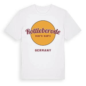 Rottleberode cirkel t-shirt – ekologisk bomull t-shirt från Pinshirt
