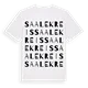 Saalekreis ordlek t-shirt