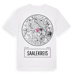 Saalekreis t-shirt – ekologisk bomull t-shirt från Pinshirt