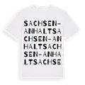 Sachsen-Anhalt ordlek t-shirt