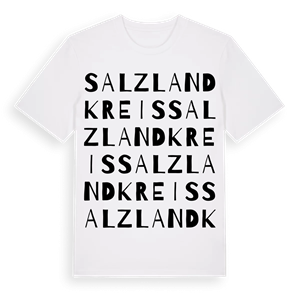 Salzlandkreis ordlek t-shirt – ekologisk bomull t-shirt från Pinshirt
