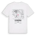 Schkopau karta t-shirt