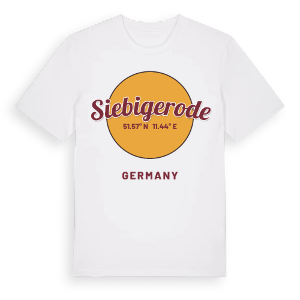 Siebigerode cirkel t-shirt – ekologisk bomull t-shirt från Pinshirt