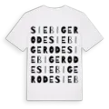Siebigerode ordlek t-shirt