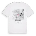 Siedlung karta t-shirt