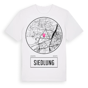 Siedlung t-shirt – ekologisk bomull t-shirt från Pinshirt