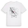 Siedlung Fermersleben karta t-shirt