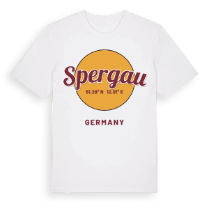 Spergau cirkel t-shirt – ekologisk bomull t-shirt från Pinshirt