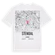Stendal karta t-shirt