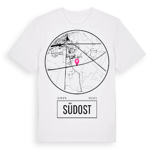Südost t-shirt – ekologisk bomull t-shirt från Pinshirt