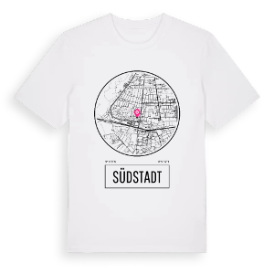 Südstadt t-shirt – ekologisk bomull t-shirt från Pinshirt