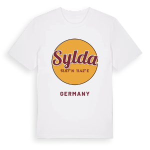 Sylda cirkel t-shirt – ekologisk bomull t-shirt från Pinshirt