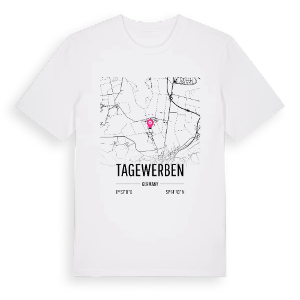 Tagewerben karta t-shirt – ekologisk bomull t-shirt från Pinshirt