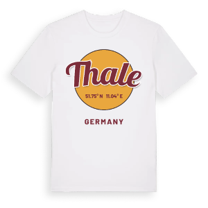 Thale cirkel t-shirt – ekologisk bomull t-shirt från Pinshirt
