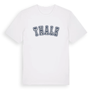 Thale college t-shirt – ekologisk bomull t-shirt från Pinshirt
