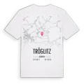 Tröglitz karta t-shirt