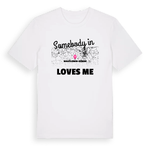Någon i Wanzleben-Börde älskar mig t-shirt – ekologisk bomull t-shirt från Pinshirt