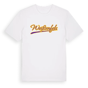 Weißenfels baseball t-shirt – ekologisk bomull t-shirt från Pinshirt