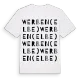 Werben (Elbe) ordlek t-shirt