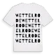 Wettelrode ordlek t-shirt