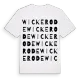 Wickerode ordlek t-shirt