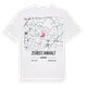 Zerbst/Anhalt karta t-shirt
