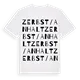 Zerbst/Anhalt ordlek t-shirt