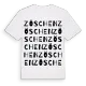 Zöschen ordlek t-shirt