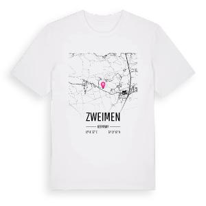 Zweimen karta t-shirt – ekologisk bomull t-shirt från Pinshirt