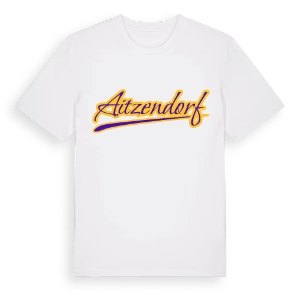 Aitzendorf baseball t-shirt – ekologisk bomull t-shirt från Pinshirt