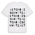 Alt Chrieschwitz ordlek t-shirt