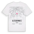 Altchemnitz karta t-shirt