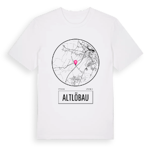 Altlöbau t-shirt – ekologisk bomull t-shirt från Pinshirt