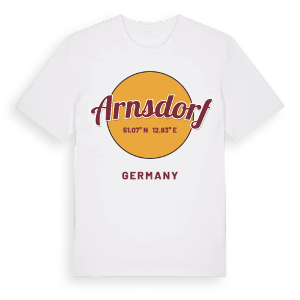 Arnsdorf cirkel t-shirt – ekologisk bomull t-shirt från Pinshirt