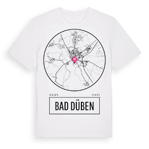 Bad Düben t-shirt – ekologisk bomull t-shirt från Pinshirt