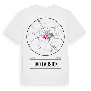 Bad Lausick t-shirt – ekologisk bomull t-shirt från Pinshirt