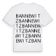Bannewitz ordlek t-shirt