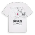 Bärwalde karta t-shirt
