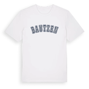 Bautzen college t-shirt – ekologisk bomull t-shirt från Pinshirt