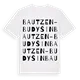 Bautzen - Budyšin ordlek t-shirt