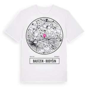 Bautzen - Budyšin t-shirt – ekologisk bomull t-shirt från Pinshirt