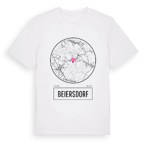 Beiersdorf t-shirt – ekologisk bomull t-shirt från Pinshirt