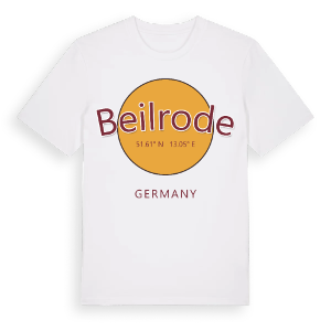 Beilrode cirkel t-shirt – ekologisk bomull t-shirt från Pinshirt