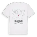 Belgershain karta t-shirt