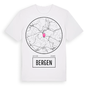 Bergen t-shirt – ekologisk bomull t-shirt från Pinshirt