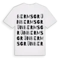 Bermsgrün ordlek t-shirt